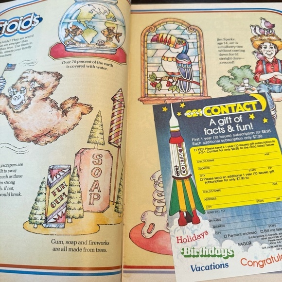 321 Contact Magazine April - May 1981 by Children's Television Workshop - Picture 11 of 15